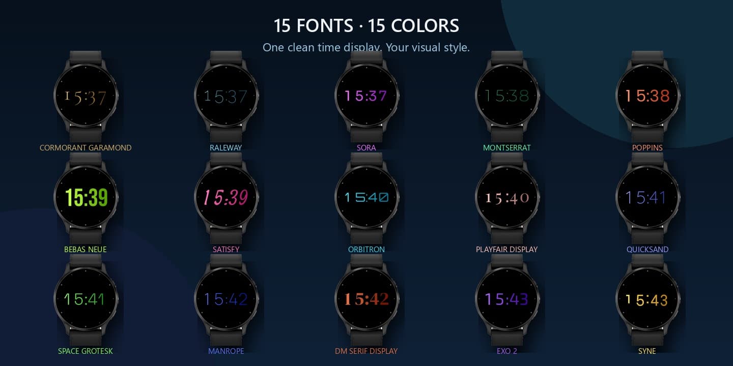 CleanFonts on Garmin
