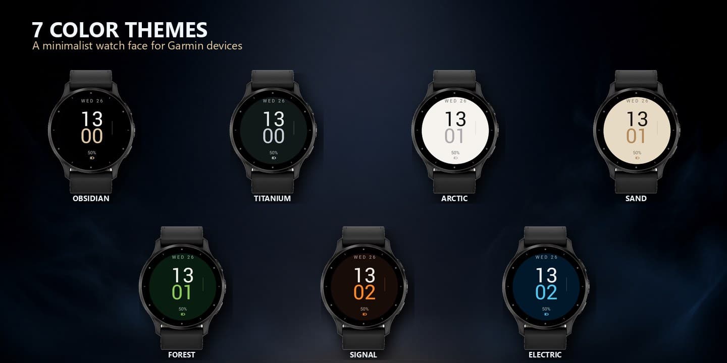 LUXE MINIMAL on Garmin