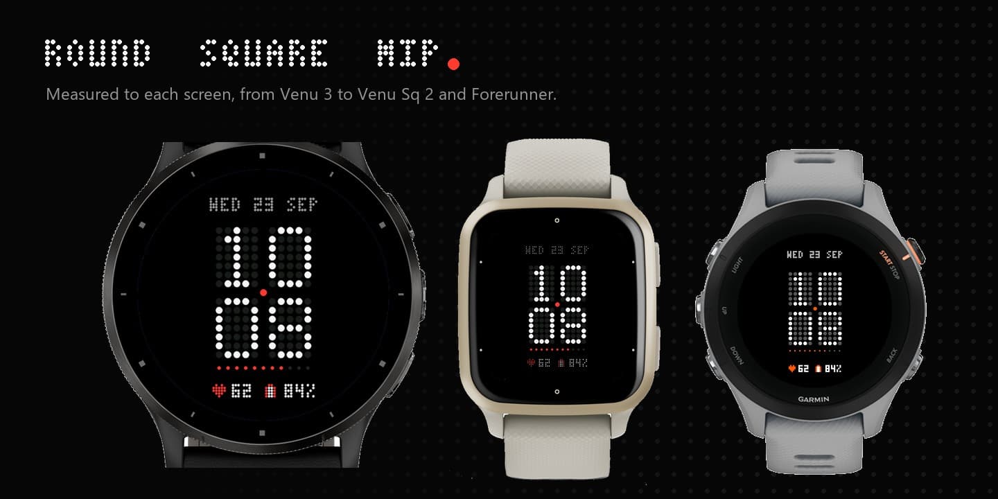 Dotform on Garmin