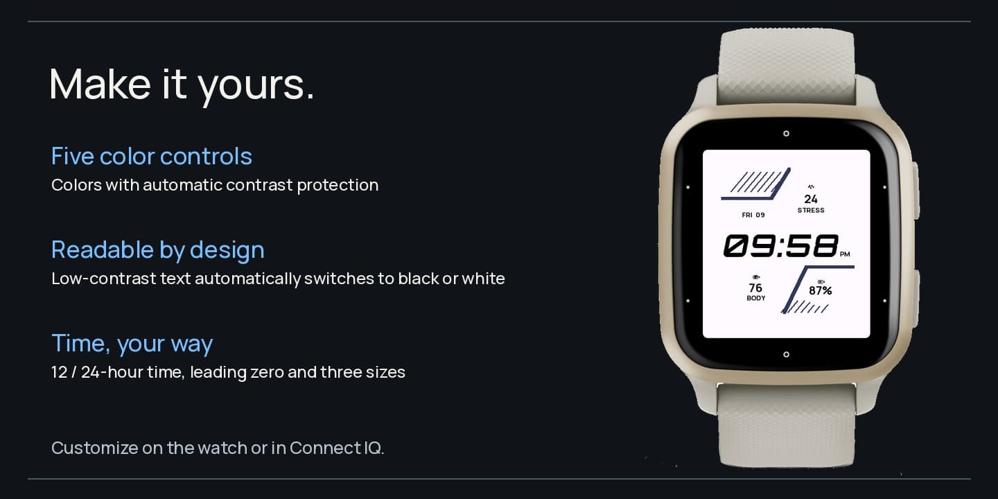 SportLuxe on Garmin
