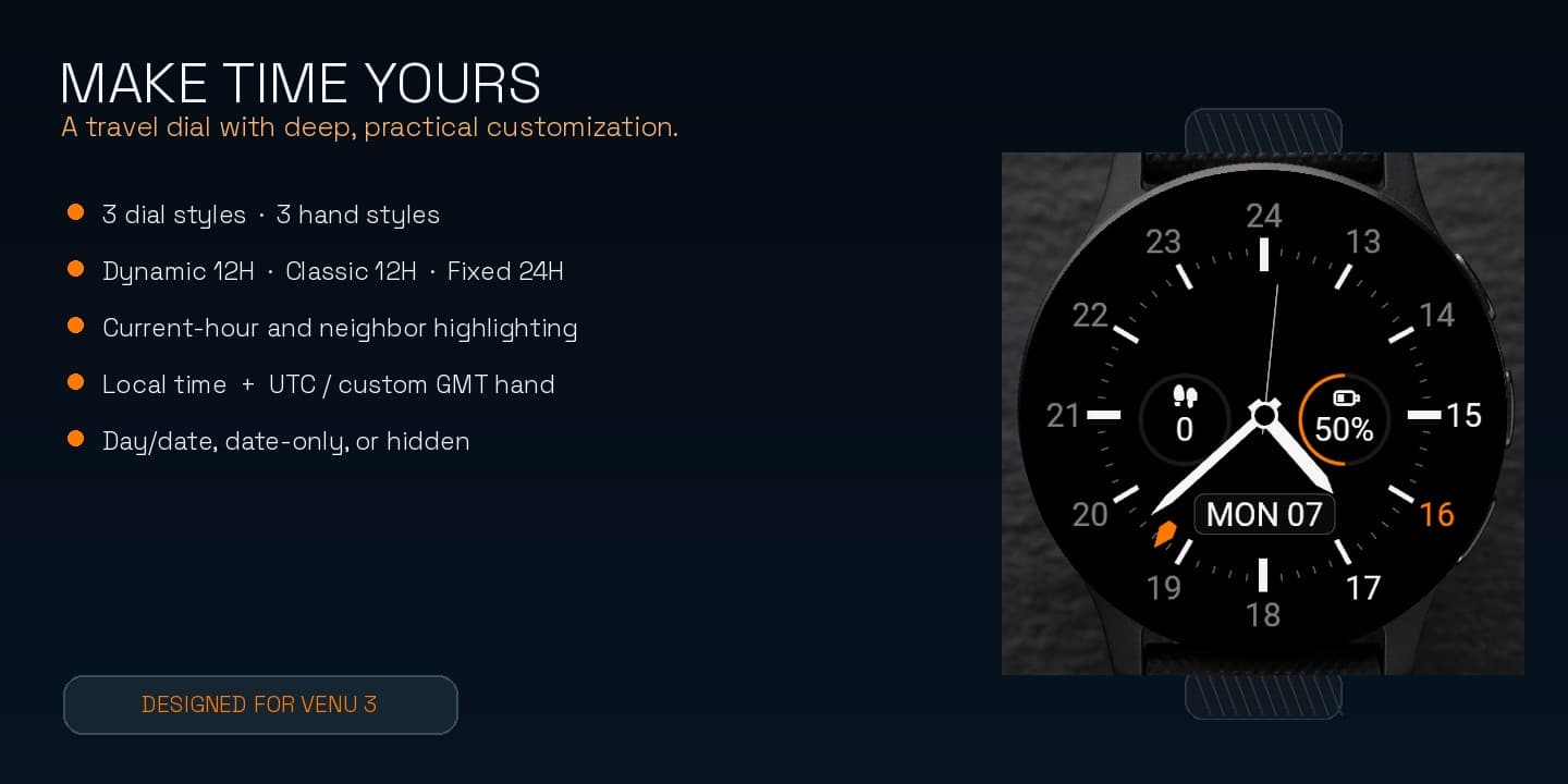 Meridian GMT on Garmin