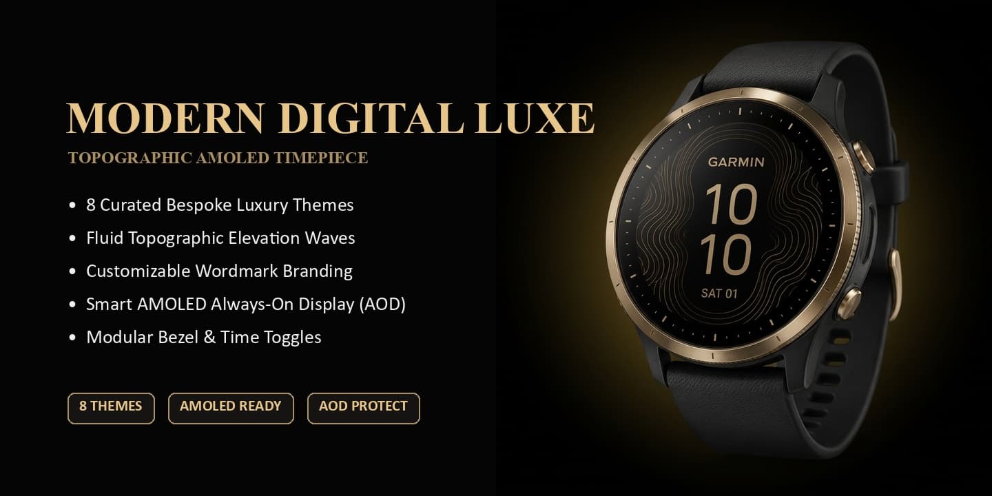 Modern Luxe – Minimal Digital on Garmin