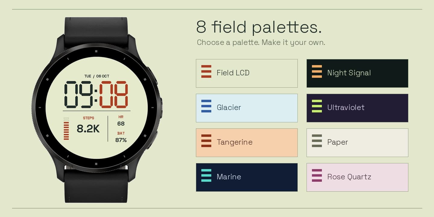 Relay Field Digital on Garmin